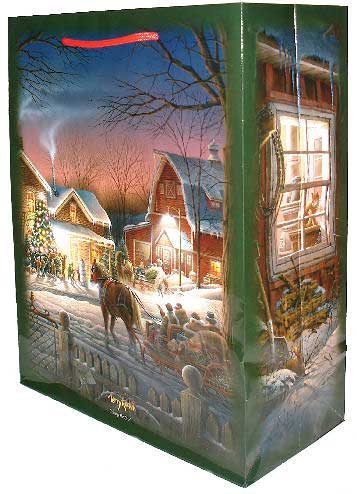 (image for) Trimming the Tree (10 medium gift bags)